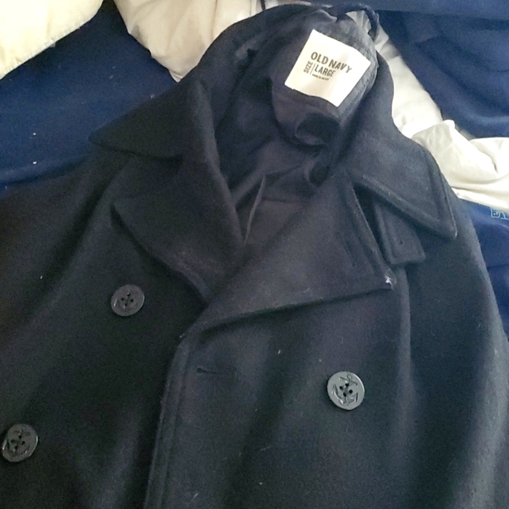 Old navy pea coat  size L